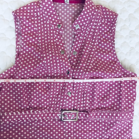 Express sleeveless geometric blouse - Picture 7 of 8